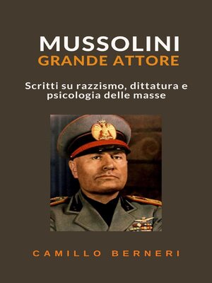 cover image of Mussolini grande attore